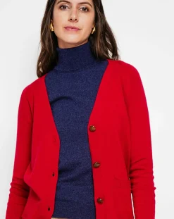 Cardigan Manon rouge