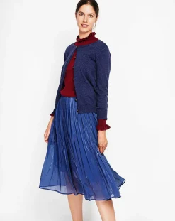 Cardigan Perrine bleu nuit