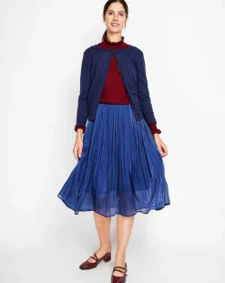 Cardigan Perrine bleu nuit