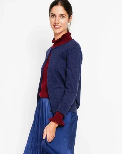 Cardigan Perrine bleu nuit