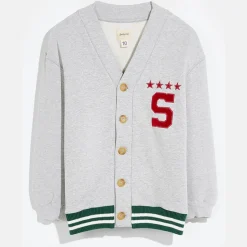 Cardigan Sander gris clair