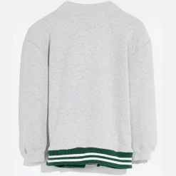 Cardigan Sander gris clair