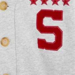 Cardigan Sander gris clair