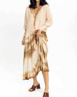 Cardigan Store rose pâle