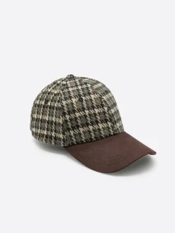 Casquette baseball pied de coq marronnier