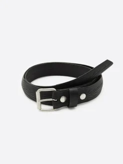 Ceinture en caoutchouc La vie est belt noire