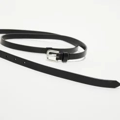 Ceinture en Cuir Apoline noire