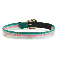 Ceinture en Cuir Eneko verte