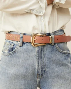 Ceinture en Cuir Kimmy blush