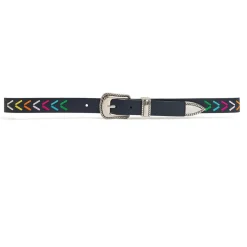 Ceinture en Cuir Kimmy marine