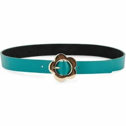 Ceinture en Cuir Power verte