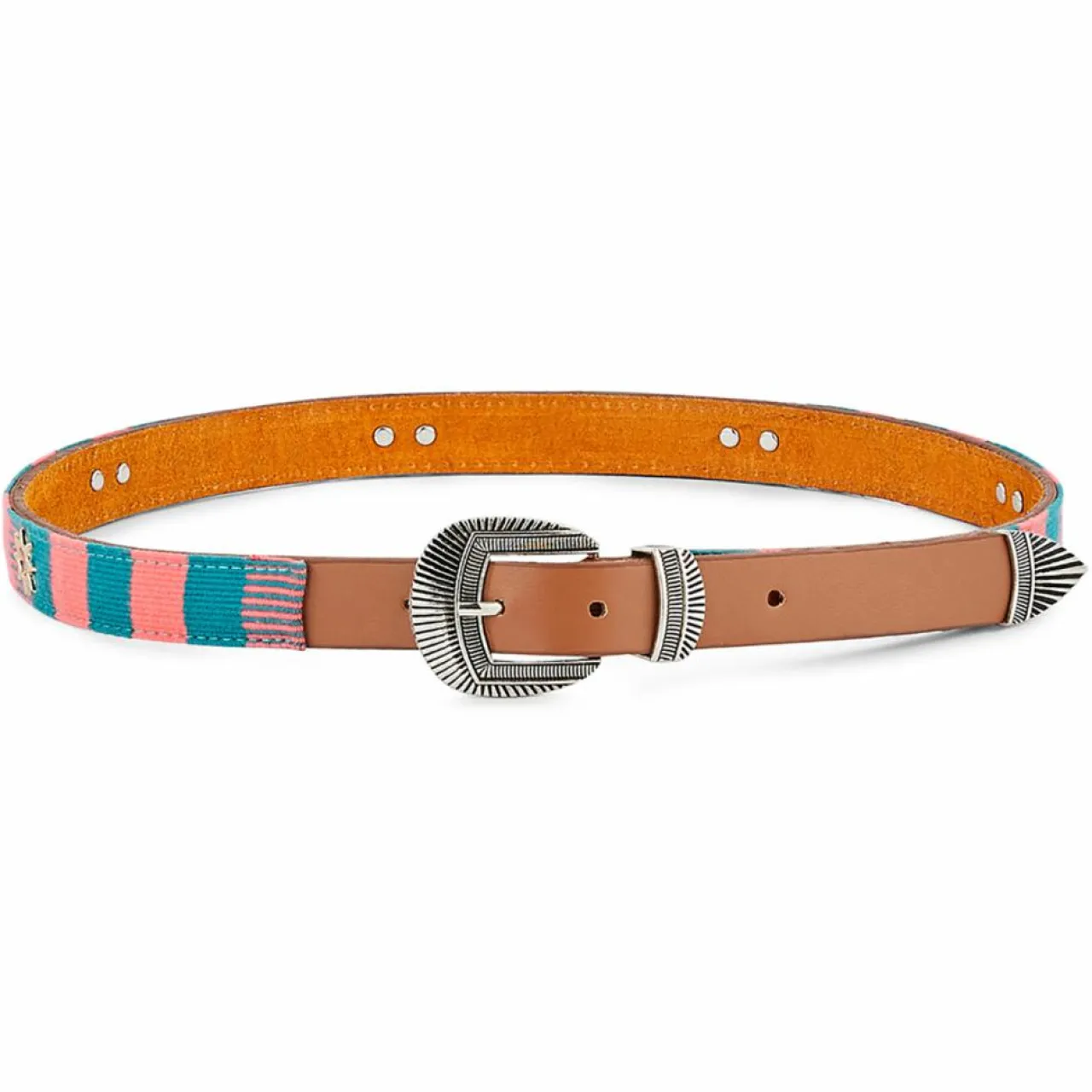 Ceinture en Cuir Sayulita marron