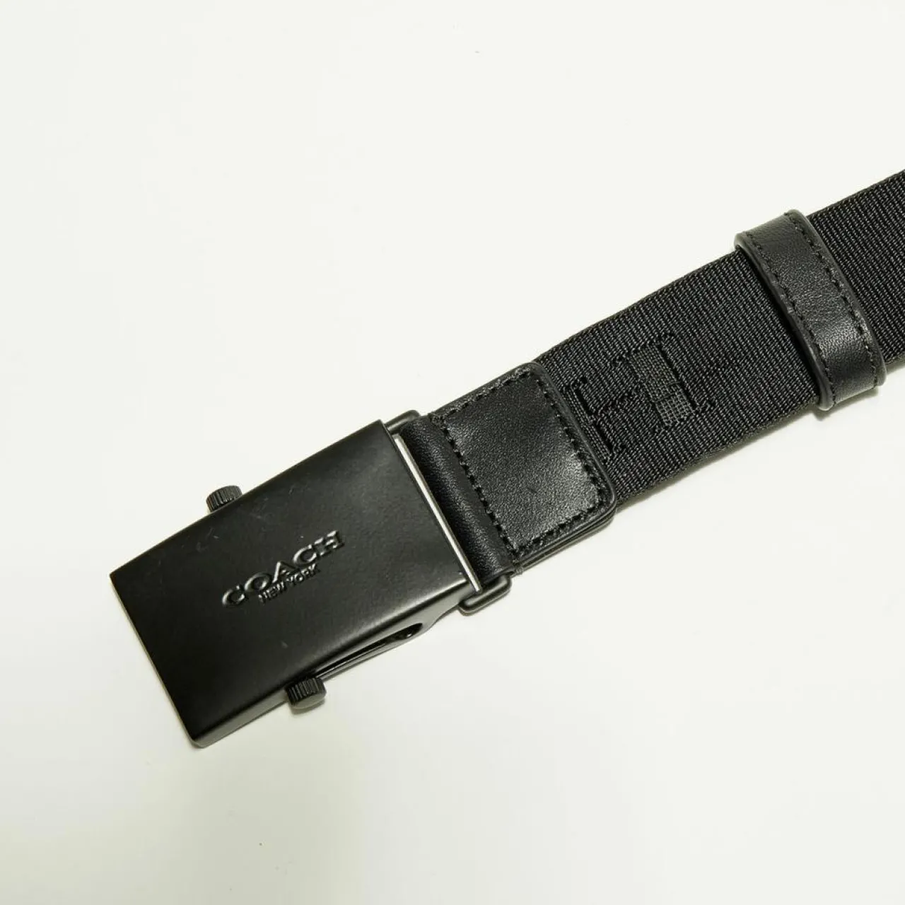 Ceinture Homme en Nylon noire