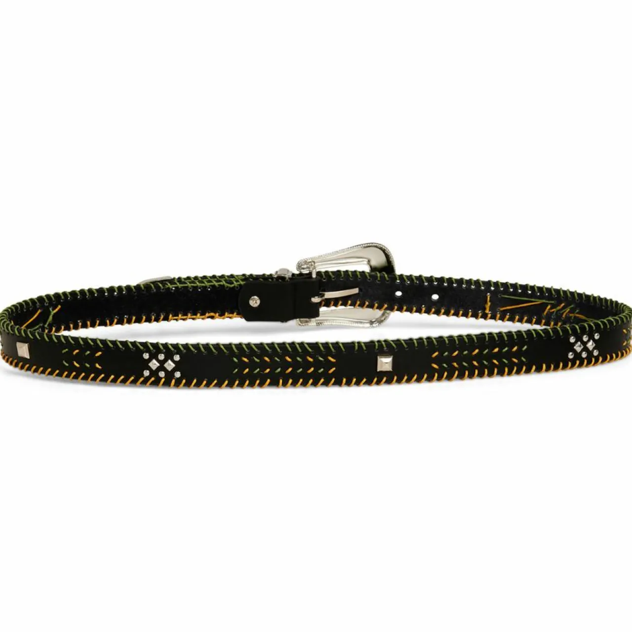 Ceinture tressée Renaldo noire