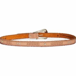 Ceinture tressée Renaldo rose