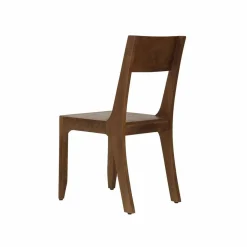 Chaise exotique marron Acacia Arad Marron - 43x50x85 cm