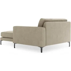 Chaise Longue Droite Venus beige - 160x104x90 cm