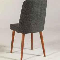 Chaise Vina 1053 noyer/anthracite - 46x85x46 cm