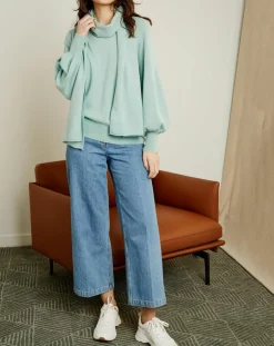 Écharpe 100% Cachemire Margaux amande