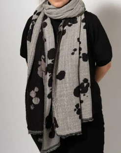 Écharpe 100% Laine Lucius blanche - 65x220 cm