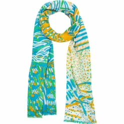 Écharpe Calypso azur - 100x200 cm
