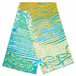 Écharpe Calypso azur - 100x200 cm