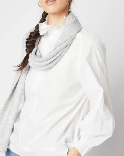 Écharpe Claire gris clair - 180x40 cm