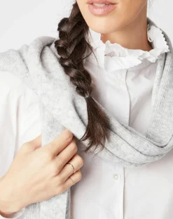 Écharpe Claire gris clair - 180x40 cm