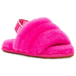 Chaussons en Peau de Mouton Fluff Yeah roses