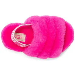Chaussons en Peau de Mouton Fluff Yeah roses