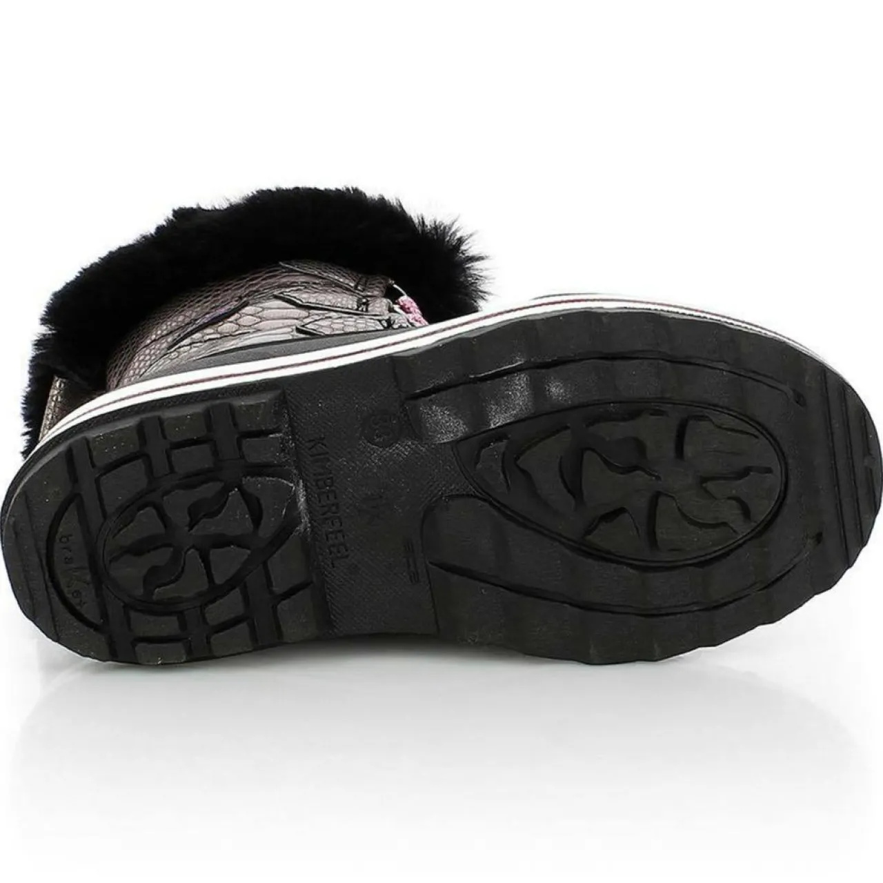 Chaussures de Montagne Diana fourrées noir/argenté