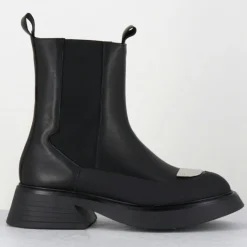 Chelsea Boots en Cuir bike noires