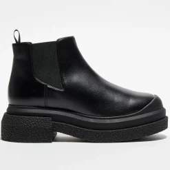 Chelsea Boots en Cuir Charli Sportlift noires