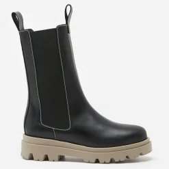 Chelsea boots en Cuir Lia noires