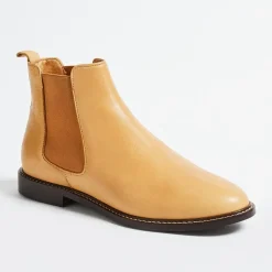 Chelsea Boots Jules en Cuir grainé cognac
