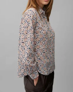 Chemise à Fleurs multicolore