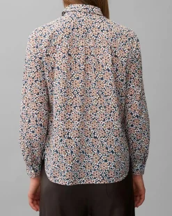 Chemise à Fleurs multicolore
