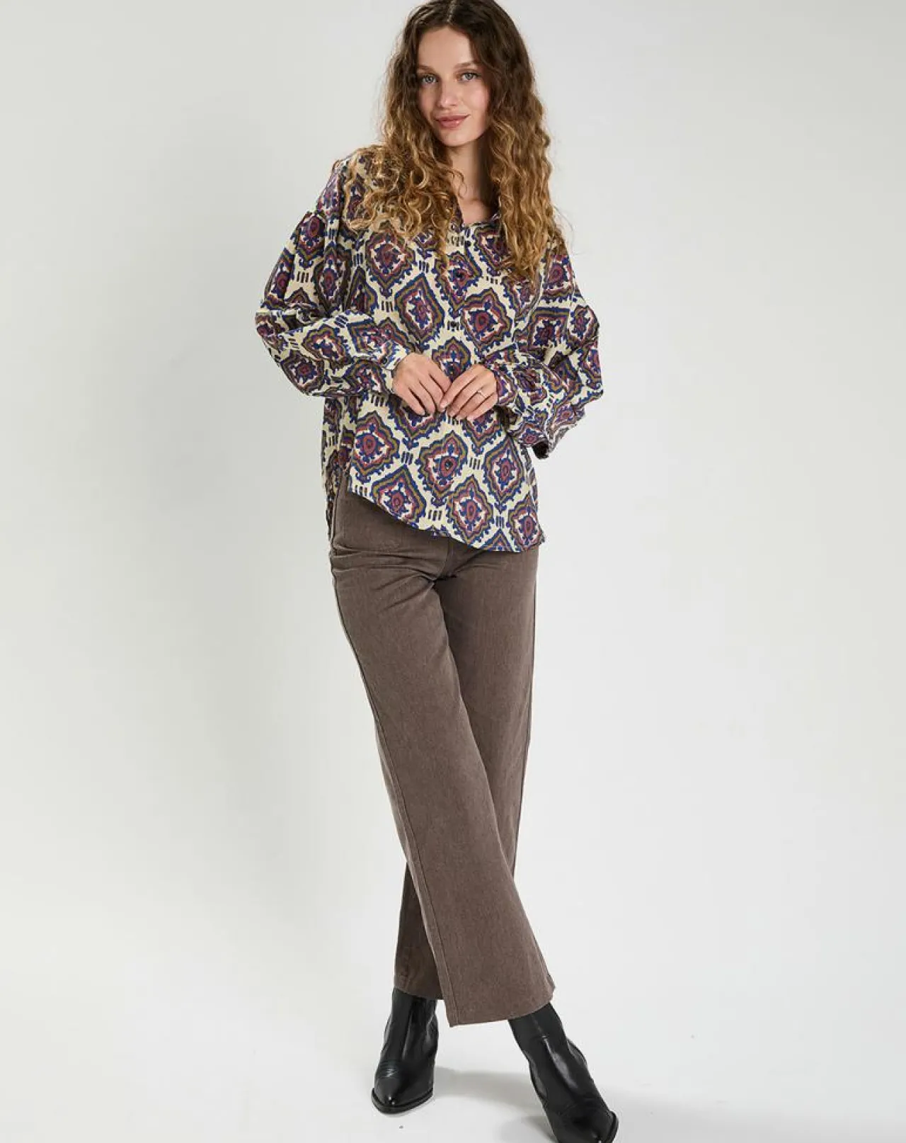 Chemise Inaya multicolore