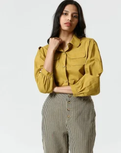 Chemise Perrine jaune