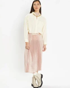 Chemise ample et fluide Paros écrue