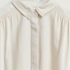 Chemise Andie ample et fluide écrue