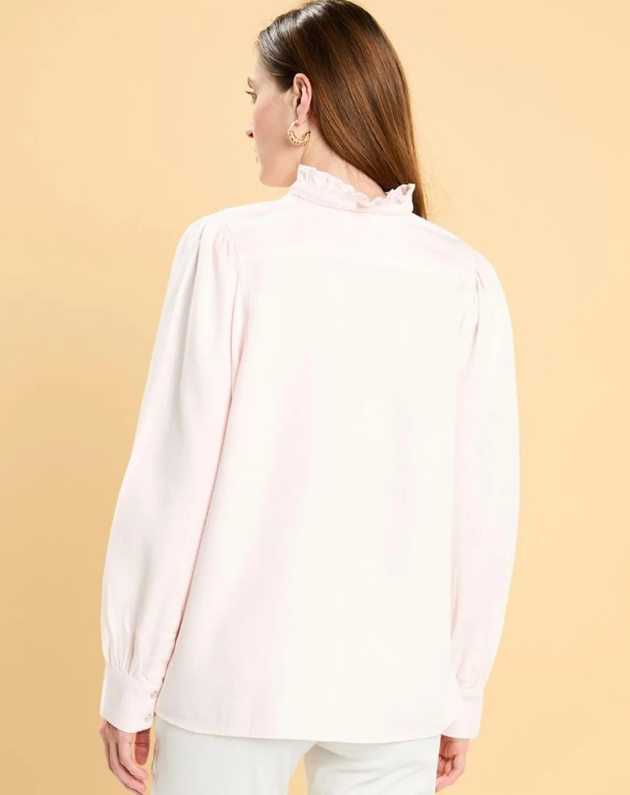 Chemise Arielle rose pâle