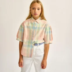 Chemise Ave à carreaux multicolore
