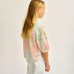 Chemise Ave à carreaux multicolore