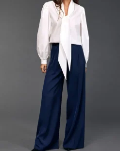 Chemise Azami rayée blanche