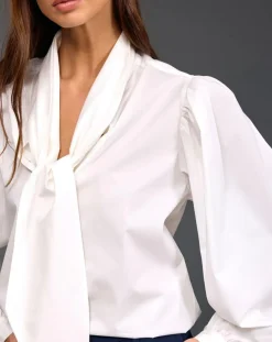 Chemise Azami rayée blanche