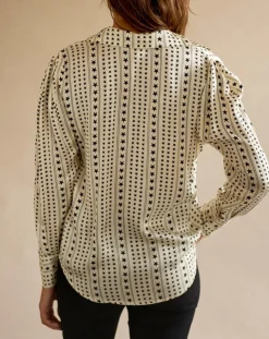 Chemise Babou imprimée écrue