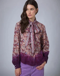 Chemise Bohemian Hindi camel