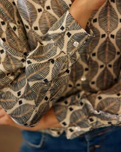 Chemise Bold imprimée palme