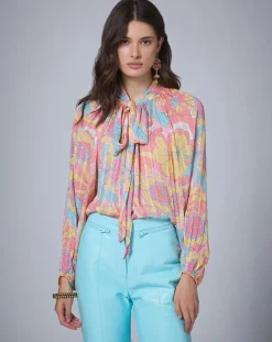 Chemise Bollywood print